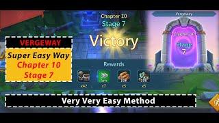 Super Easy Vergeway Chapter 10 Stage 7 Lords Mobile - Глава 10 Этап 7 Прохождение Испытание Грань