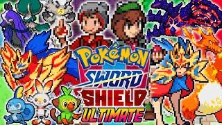 Pokemon Sword & Shield Ultimate Plus DLC GBA Rom Hack Full Game Gameplay Walkthrough