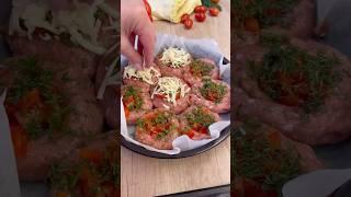 Для стройной фигуры. Сочные котлеты из мяса индейки в духовке.