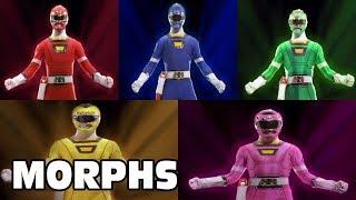 Turbo - All Ranger Morphs | Power Rangers Official