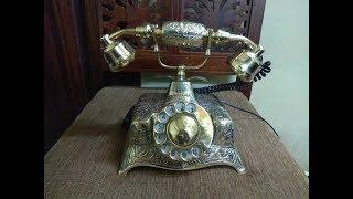 Vintage retro telephone