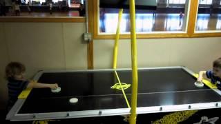 Roy vs Roy air hockey