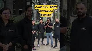 GATE 2023 Civil Engineering | Afternoon Session | BYJU'S GATE