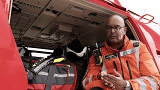 What is the role of London's Air Ambulance on scene?