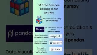 10 Data Science packages for Python