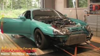 Mappning / Dynotuning MaxxECU - 762WHP Toyota Supra MK4 (Toyota 2JZ) - Maxxtuning AB