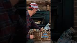 Easiest way to light a fire #diy #osburn #fire MATRIX 1900 WOOD INSERT