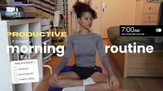 My Productive Fall morning routine | winter arc, healthy habits & more