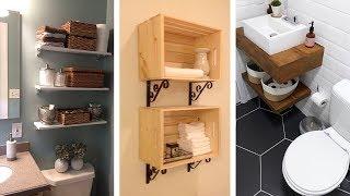 20 Genius Small Bathroom Storage Ideas