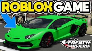 This *ROBLOX* Car Game Could be a LAWSUIT waiting To Happen...! | Review on French Riviera Roblox