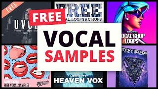 350 FREE Vocal Chops & Vocal Chop Sample Packs