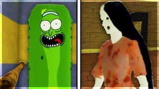 SECRET PIGGY SKINS.. (How To Play as PICKLE RICK) | Roblox Piggy