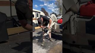 1991 johnson 50hp has water blockage!