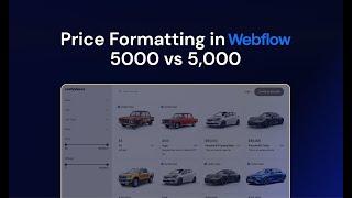 CMS Price Formatting in Webflow