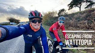 ESCAPING FROM WATOPIA (Zwift)    