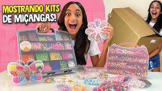 MOSTRANDO VÁRIOS KITS MARAVILHOSOS DE MIÇANGAS | O MUNDO DE LARISSA