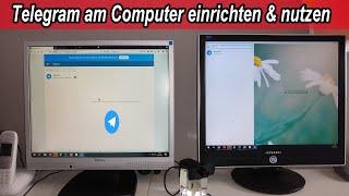 Telegram am Windows 10 PC - Telegram über Web & Desktop einrichten & über Computer / Laptop nutzen