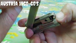 Old vintage IMCO 6700 TRIPLEX SUPER petrol pocket lighter Старая бензиновая карманная зажигалка