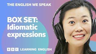 BOX SET: English vocabulary mega-class! Learn 10 idiomatic English expressions in 25 minutes!