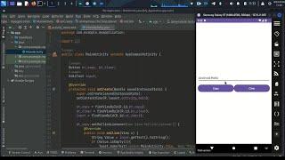 Create Copy And Clear Button in Android Studio with Java