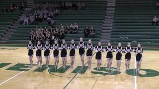 Kenowa Hills Varsity Dance Kickline at Jenison