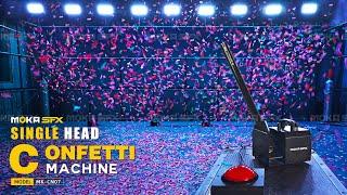 MOKA SFX Single Head Confetti Launcher | DMX Confetti Cannon