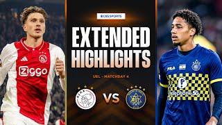 Ajax vs. Maccabi Tel-Aviv: Extended Highlights | UEL League Phase MD 4 | CBS Sports Golazo - Europe