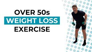 Over 50s 20 Minute WEIGHT LOSS Exercise At Home With Dumbbells