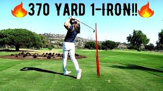 18 Holes At OMNI RESORTS-LA COSTA GOLF CLUB | 370 Yard 1-Iron | CRAZY Flop Shot | Champions' Course