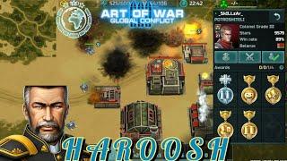 AOW3 : HAROOSH VS SKILLZAR. Reverse rush ️️️| Art of war 3