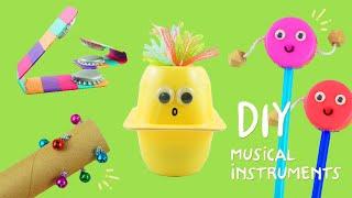 DIY Musical Instruments Craft You can do anytime - Part 4