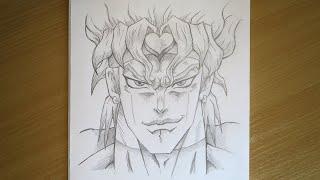 How to Draw Dio Brando | JoJo's Bizarre Adventure | Step By Step Drawing Tutorial