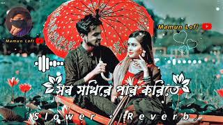 °°সব সখিরে পার করিতে || sob sokhire par korite || Romantic Lofi song || Slowed reverb Lofi ||