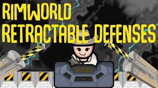 Retractable Walls! Rimworld Mod Showcase