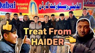 TREAT From Haider AL dabai Restaurants /syed younas vlog /