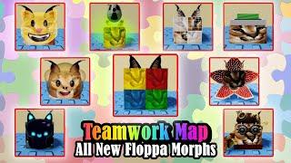 Floppa | How to get 9 Floppa Teamwork MORPHS ! [ Roblox ]