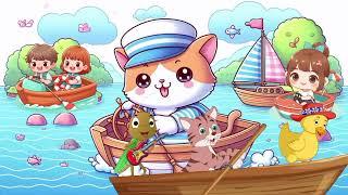 KIDS SONGS - ROW YOUR BOATS RHYMES | NURSERY RHYMES - SONGS BABY & FAMILY ️