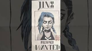 Art Book Arcane #fortiche #arcane #jinx