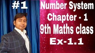 9th Maths Class EX-1.1