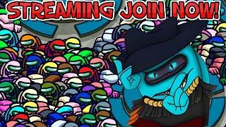 Among Us Live Hide And Seek! Zombie Mode! And FFA  ( Free For All ) Join Now!