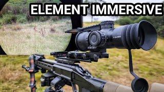 ELEMENT OPTICS 14x50 Immersive Riflescope Review - MASSIVE Feild of View