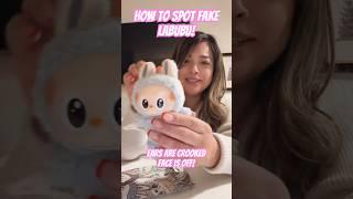 How to spot a FAKE LABUBU! Purchased mine through Walmart! #labubu #fake