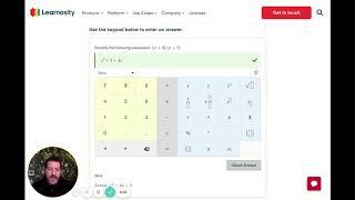 Watch Learnosity's sophisticated math scoring engine in action