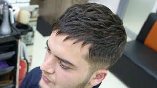 learn short haircut! men’s hairstyle tutorial (HD Video)#stylistelnar