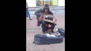 Sergey Sadov in Moscow, Arbat str.