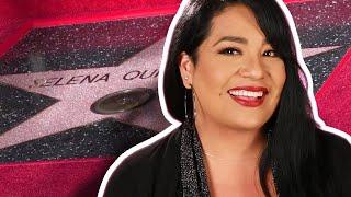 Selena Quintanilla Gets Her Star On The Hollywood Walk Of Fame Feat. Suzette Quintanilla