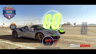 【CSR2】488 Pista Spider (elite maxed) 7.460 WR launch manual, shift & tune