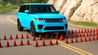 Cars vs Spikes Challenge #7 in BeamNG Drive!