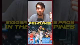 He got a basketball rule named after him. #shorts #podcast #interview #basketball #philippines #pba