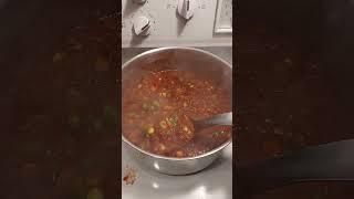 when it chilly outside have some chili home made Chili I made :) i  cooking dec 19th